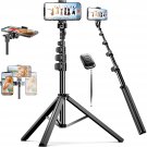 Phone Tripod, 67 inch Aluminum Extendable iPhone Tripod Stand