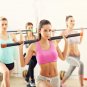 Yes4All Total Body Workout Weighted Bar, Resistance Band Bar, Weighted Bar Racks