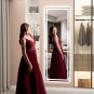 Full Length Mirror with Lights, 56" X 16" Lighted Floor Standing LED Mirror Full