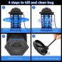 GOOTOP Mosquito Zapper, Bug Zapper Outdoor, Electric Bug Zapper, Fly Zapper, Mos