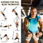 Resistance Training Kit, 2 Adjustable Resistance Bands with Handles + 1 Door Anc