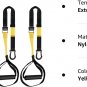 Resistance Training Kit, 2 Adjustable Resistance Bands with Handles + 1 Door Anc