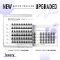 BEYELIAN Lash Clusters, 72 Pcs Individual Cluster Lashes, 10-16Mm C Curl DIY Eye