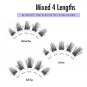 BEYELIAN Lash Clusters, 72 Pcs Individual Cluster Lashes, 10-16Mm C Curl DIY Eye