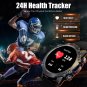 Military Smart Watch for Men Make Calls 1.39" HD Big Screen Outdoor Fitness Trac