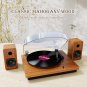 Max LP Player Vinyl Record Player Bluetooth Turntable with Built-In Bluetooth Re