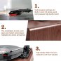 Record Player, Bluetooth Turntable with 2 Built-In Stereo Speakers, 3-Speed 33/