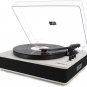 Record Player Bluetooth Turntable with Built-In Speakers and USB Play&Recording