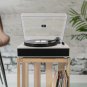 Record Player Bluetooth Turntable with Built-In Speakers and USB Play&Recording