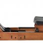 Water Rowing Machine for Home Gym Fitness, Classic Solid Wood Water Rower with L