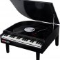 Bluetooth Record Player with Built-In Speakers, Modern 3-Speed Turntable with US