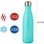 Insulated Water Bottles -17Oz/500Ml -Stainless Steel Water Bottles,Sports Water