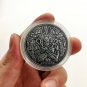 Egyptian Myth Azrael Anubis Werewolf Hobo Nickel Antique Silver Collection Chall
