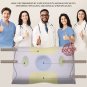 Cervical Contour Memory Foam Pillow: Neck Support Chiropractic Pillow,Ergonomic