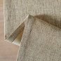 Zeemart Burlap Style Farmhouse Table Runners 60 Inches Long, Beige Rustic Woven