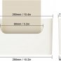 No Drilling File Holder Wall Mails Magazines Organizer Adhesive Door Mount, Sing