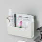 No Drilling File Holder Wall Mails Magazines Organizer Adhesive Door Mount, Sing