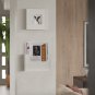 No Drilling File Holder Wall Mails Magazines Organizer Adhesive Door Mount, Sing