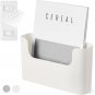 No Drilling File Holder Wall Mails Magazines Organizer Adhesive Door Mount, Sing