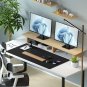 Leather Desk Pad Protector,Mouse Pad,Office Desk Mat, Non-Slip PU Leather Desk B
