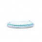 2X Boho Surfer Anklet Women - Ethno Ankle Bracelet Set of 2 - Handmade Beach Jew