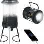 LED Camping Lantern for Power Outages: 3000Mah Solar Rechargeable Lantern with A