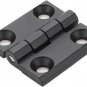 Rannb Butt Hinge Aluminum Alloy Door Hinge for Closet Cabinet Door 40Mm/1.57" X