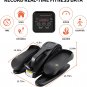 under Desk Elliptical Machine, Adjustable Speeds Elliptical Trainer with Remote