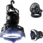 Portable LED Camping Lantern with Ceiling Fan - Hurricane Emergency