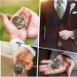 Personalized Pocket Watch Engraved Back Case Birthday Graduation Men Women to My