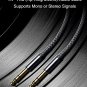 Elebase 1/4 Inch TRS Instrument Cable 10Ft 2-Pack,Straight 6.35Mm Male Jack Ster