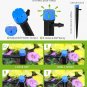 98.4FT Drip Irrigation Kit, Garden Watering System, 6X4Mm Blank Distribution Tub