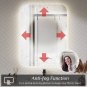 LIGMIRR 32 X 24 Inch LED Bathroom Mirror with Lights, Dimmable Vanity Mirror, Wa