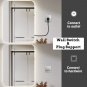 LIGMIRR 32 X 24 Inch LED Bathroom Mirror with Lights, Dimmable Vanity Mirror, Wa