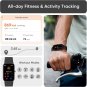 Fitness Tracker for Women Men, Fitness Watch with Heart Rate Blood Oxygen Monito