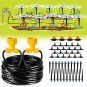 91.8Ft/28M Drip Irrigation Kits for Plant, Patio Watering System for Flower Beds
