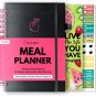 Weekly Meal Planner with Grocery List, Recipe Pages and Budget - for Menu Planni