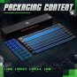 Power Cords Customization Mod Sleeve Extension, PC Audio Video Power Supply Cabl