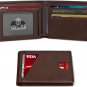 Wallet for Men,Mens Wallet,Slim Leather Bifold,Rfid Blocking 11 Slots Gift Box
