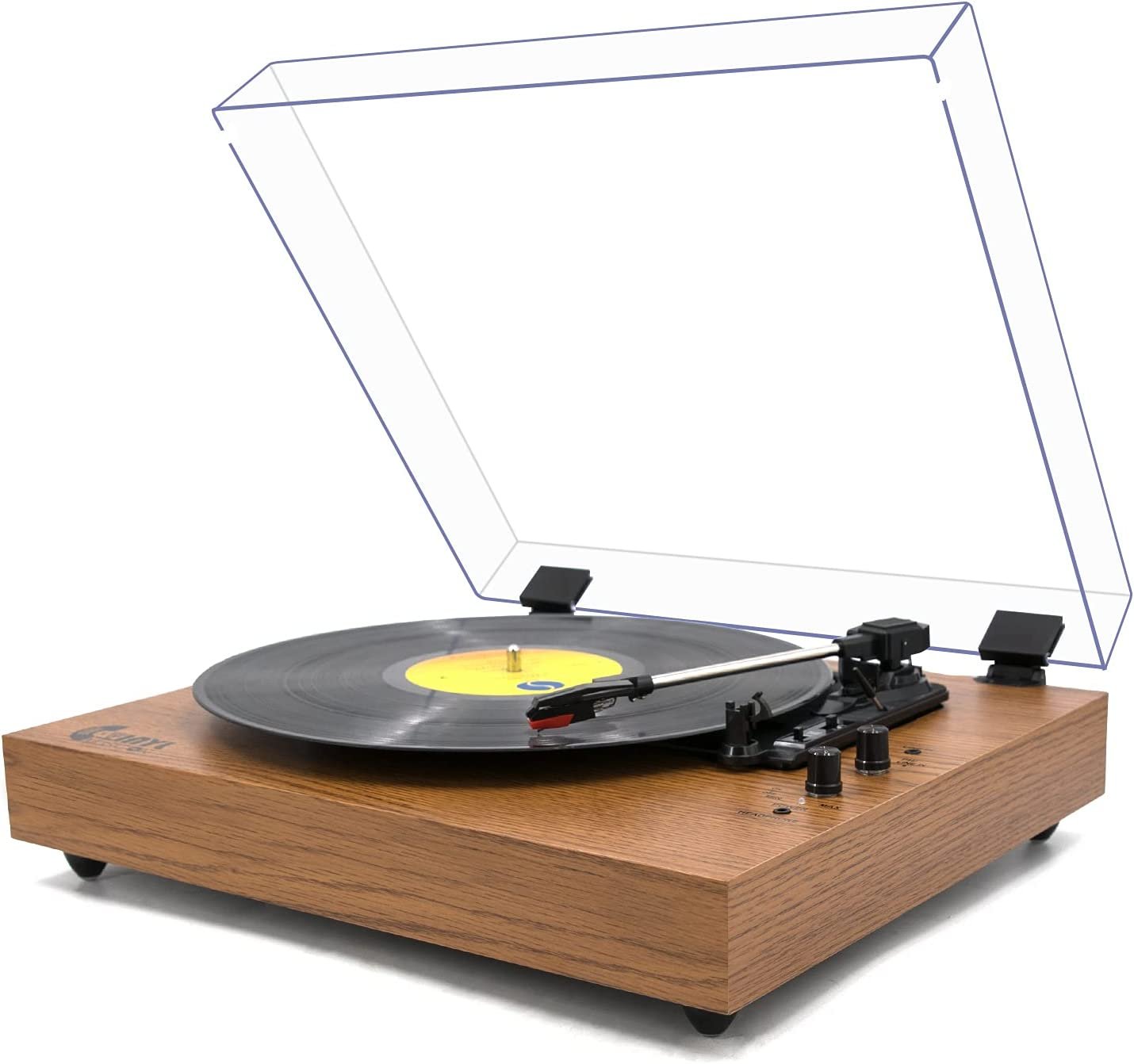 Vintage Turntable Bluetooth Record Player Built In Dual Stereo Vintage Turntable Bluetooth Record Player Built In Dual Stereo