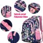 17" Modern Girls Backpack Lightweight Unicorn Elementary Kids Toddler School Pic