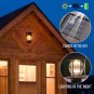 Solar Lantern - Hanging Solar Lights Outdoor - 2 Pack Solar Powered Waterproof L
