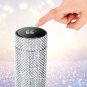 Bling Stainless Steel Water Bottle LED Temperature Display Smart Rhinestone Vacu