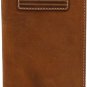 Rodeo Wallet USA Flag Leather Patch Medium Brown One Size