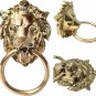 Collectiblesbuy Authentic Vintage Brass Lion Door & Gate Knocker Handle Pull Doo