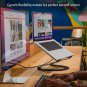 Curve Flex | Ergonomic Height & Angle Adjustable Aluminum Laptop/Macbook Stand/R