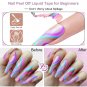 Liquid Latex for Nails - 30ML Upgraded Antifreeze Fast Drying Latex Tape Peel of