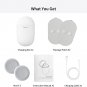Pocket Massage Pad Fashion Charging Box, 6 Modes Rechargeable Electronic Pulse M