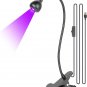 GREENIC Gooseneck UV Lamp for Nails, 3W 395Nm-405Nm Upgraded Small USB Black Lig