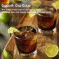 Gencywe 6 Pack Shot Glasses Set with Heavy Base, 1.6 Oz Clear Shot Glasses Bulk,
